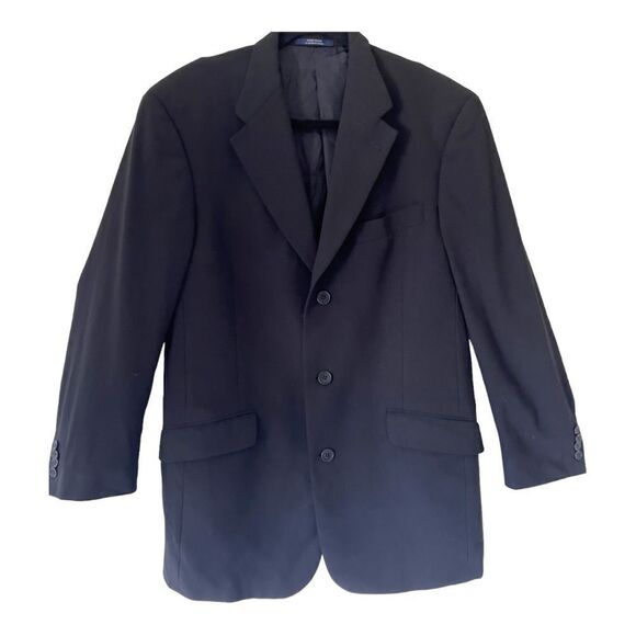 Ted Baker Men’s Black Three Button Blazer Jacket Size 40 - Picture 1 of 10